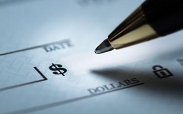 Pay by Check, Money Order, or Cashier's Check